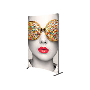 Vector Frame Curved 03 Fabric Banner Display