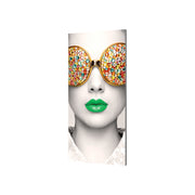 Vector Frame Edge R-01 Rectangle Fabric Poster Display