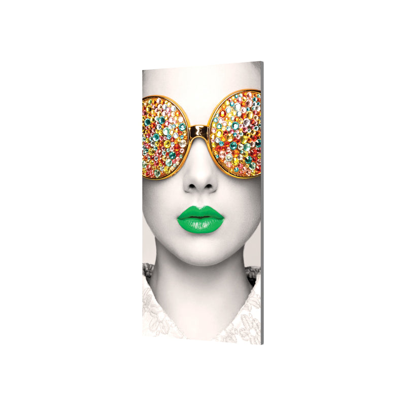 Vector Frame Edge R-01 Rectangle Fabric Poster Display