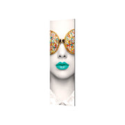 Vector Frame Edge R-02 Rectangle Fabric Poster Display