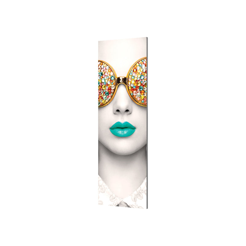 Vector Frame Edge R-02 Rectangle Fabric Poster Display
