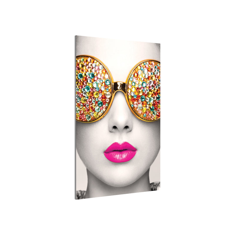 Vector Frame Edge R-03 Rectangle Fabric Poster Display