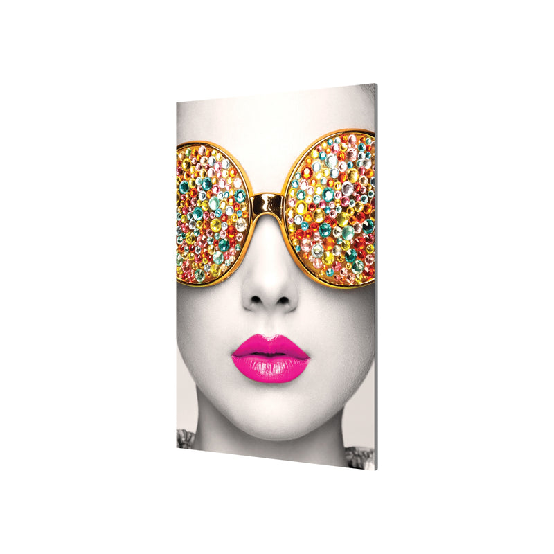 Vector Frame Edge R-03 Rectangle Fabric Poster Display