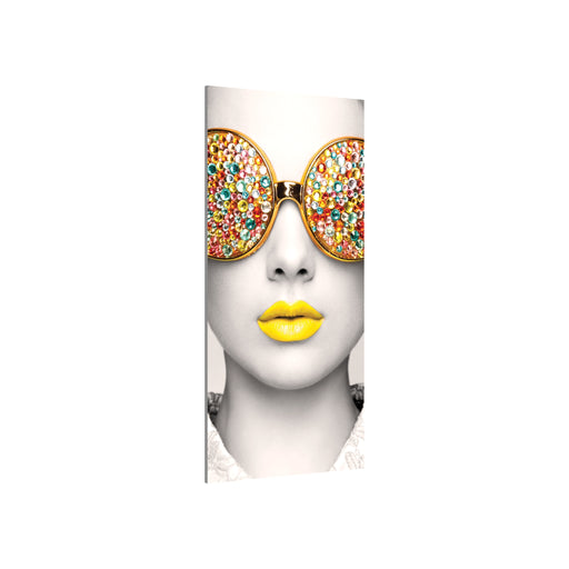 Vector Frame Edge R-04 Rectangle Fabric Poster Display