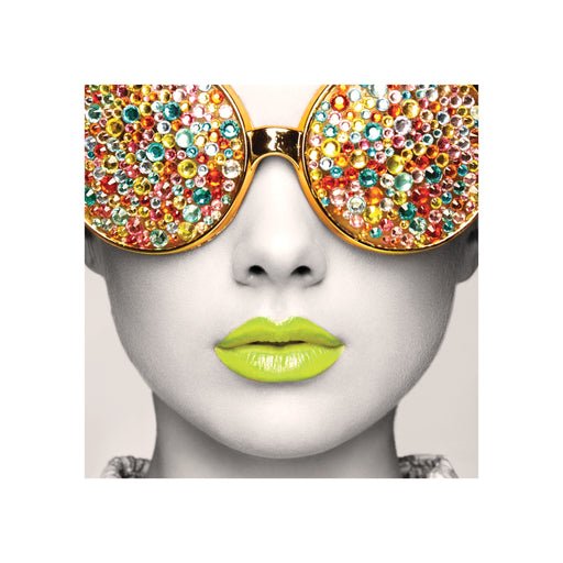 Vector Frame Edge S-03 Square Fabric Poster Display