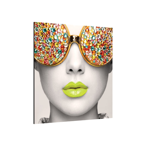 Vector Frame Edge S-03 Square Fabric Poster Display