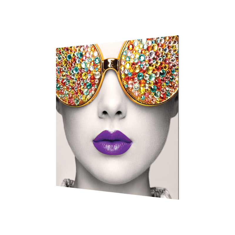 Vector Frame Edge S-05 Square Fabric Poster Display