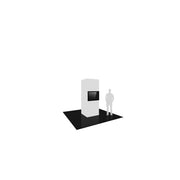 Vector Frame Modular Backlit Monitor Tower 01 (3' x 8')