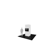 Vector Frame Modular Backlit Monitor Tower 01 (3' x 8')