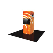 Vector Frame Modular Backlit Monitor Tower 01 (3' x 8')