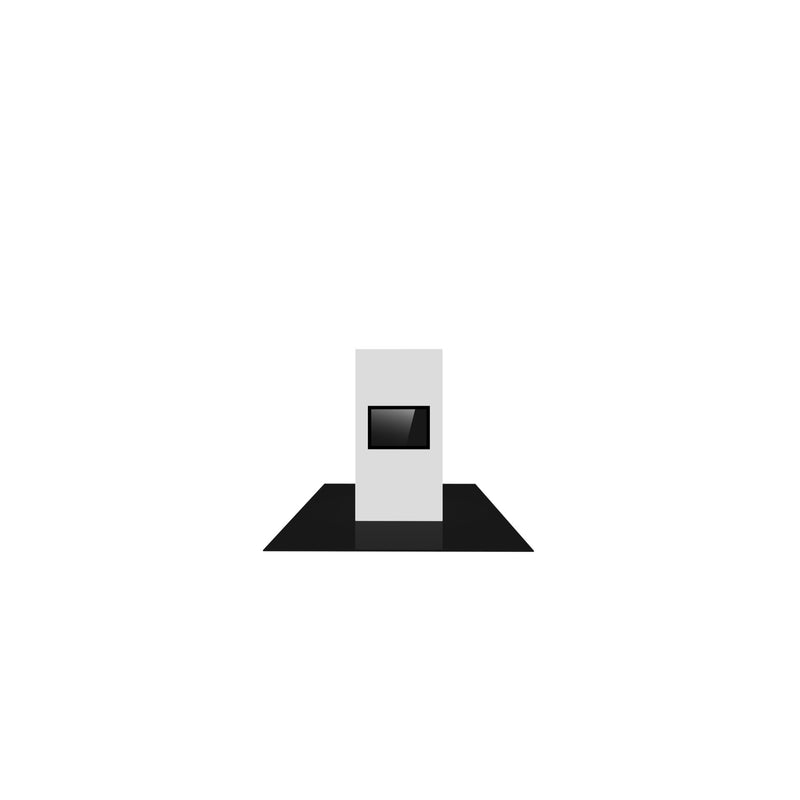 Vector Frame Modular Backlit Monitor Tower 02 (4' x 8')