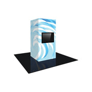 Vector Frame Modular Backlit Monitor Tower 02 (4' x 8')