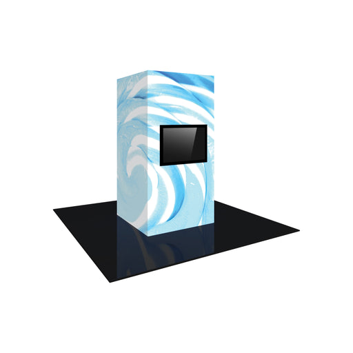 Vector Frame Modular Backlit Monitor Tower 02 (4' x 8')