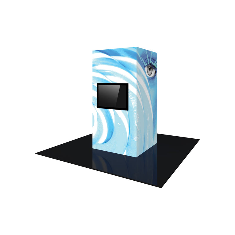 Vector Frame Modular Backlit Monitor Tower 02 (4' x 8')
