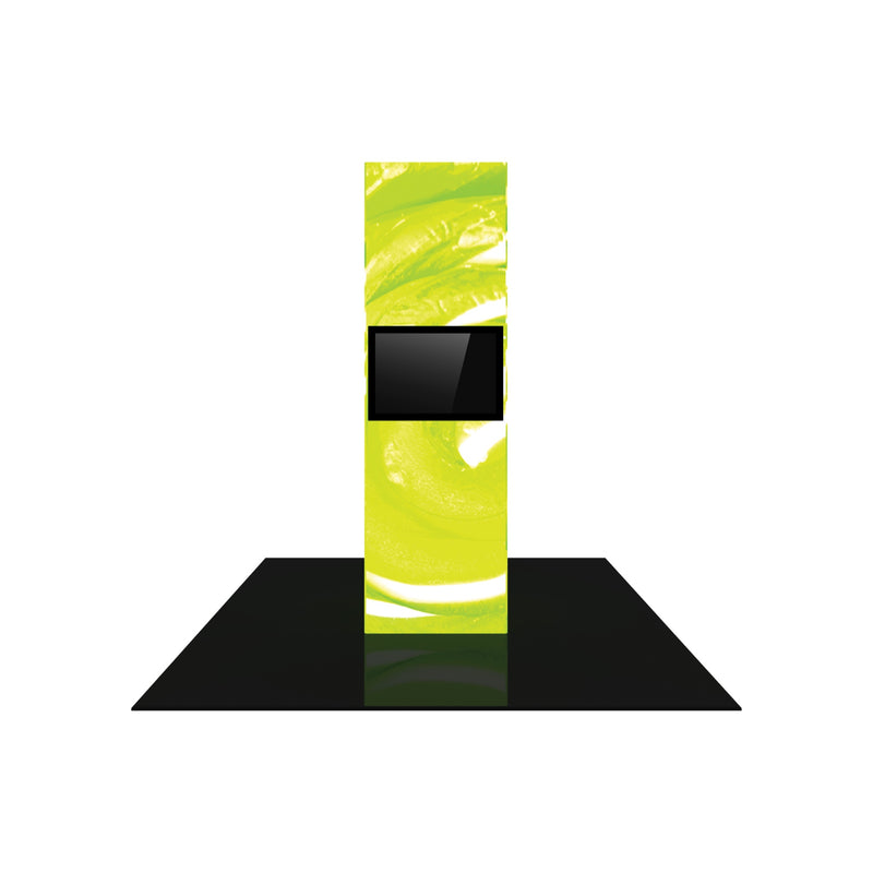 Vector Frame Modular Backlit Monitor Tower 03 (3' x 10')