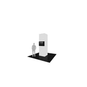 Vector Frame Modular Backlit Monitor Tower 03 (3' x 10')