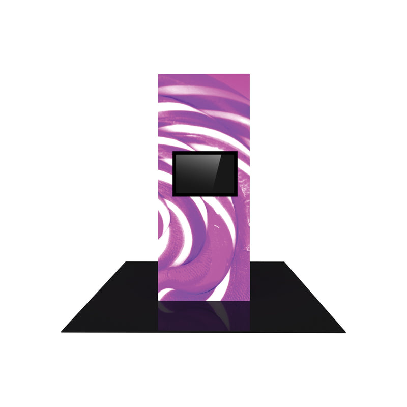 Vector Frame Modular Backlit Monitor Tower 04 (4' x 10')