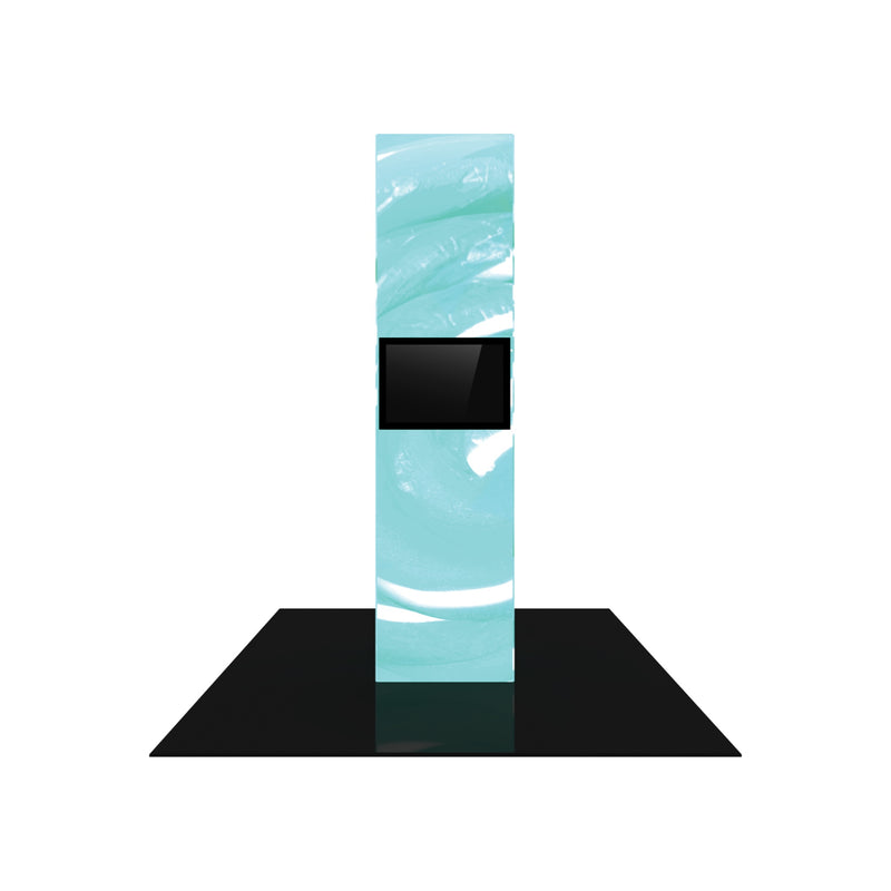 Vector Frame Modular Backlit Monitor Tower 05 (3' x 12')