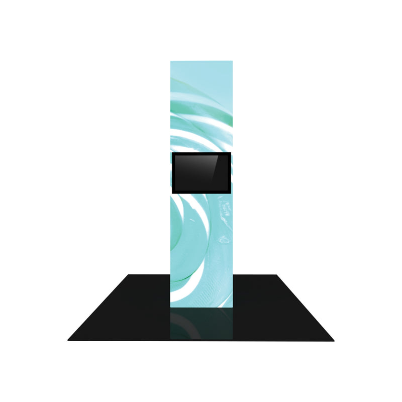 Vector Frame Modular Backlit Monitor Tower 05 (3' x 12')