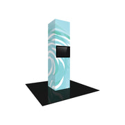 Vector Frame Modular Backlit Monitor Tower 05 (3' x 12')