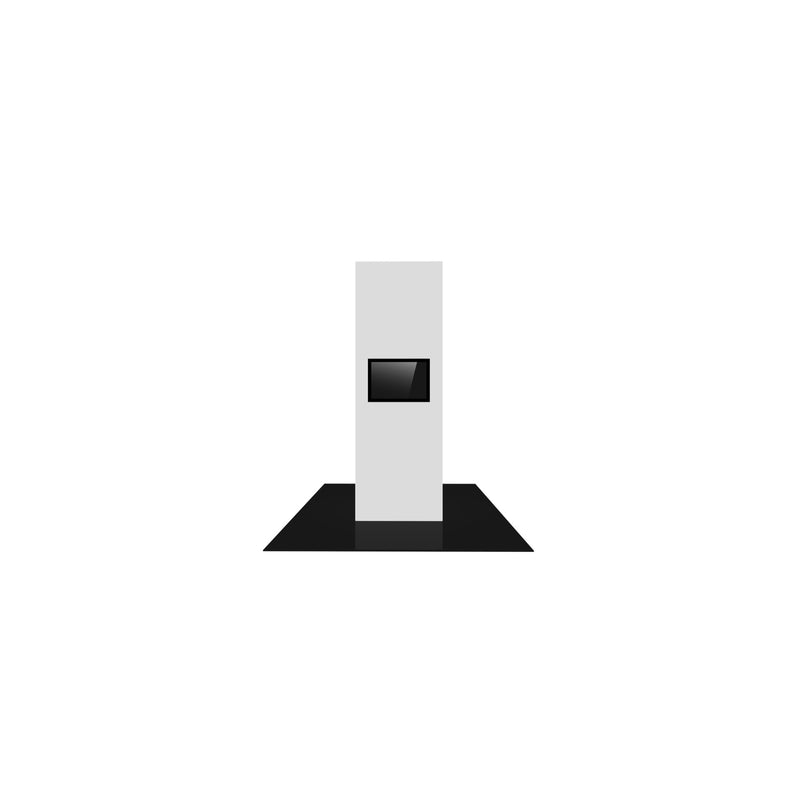 Vector Frame Modular Backlit Monitor Tower 06 (4' x 12')