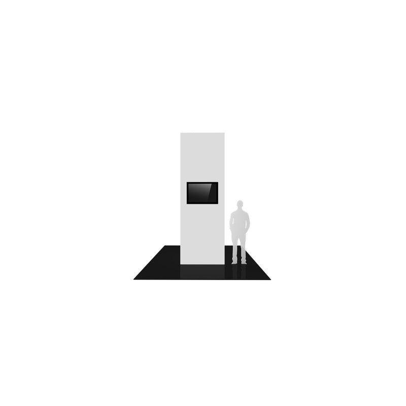 Vector Frame Modular Backlit Monitor Tower 06 (4' x 12')