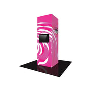 Vector Frame Modular Backlit Monitor Tower 06 (4' x 12')