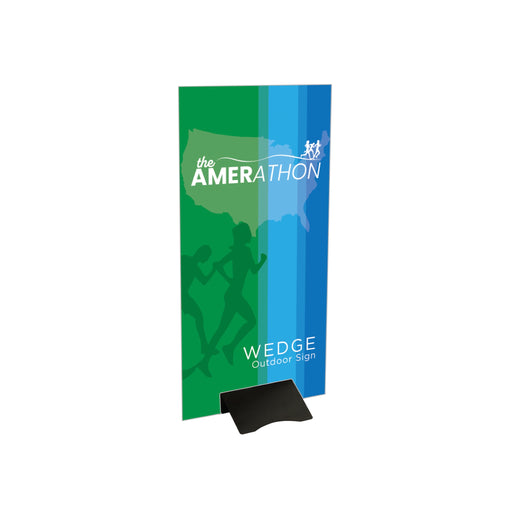 Wedge Outdoor Sign Holder