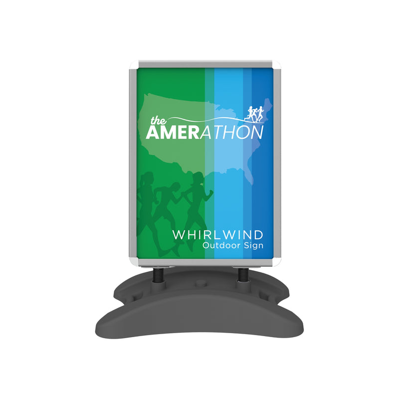 Whirlwind Outdoor Sign Stand