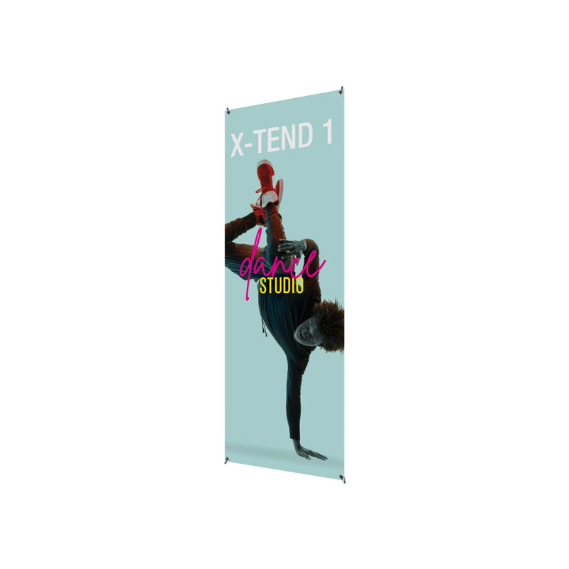 X-TEND 1 Spring Back Banner Stand