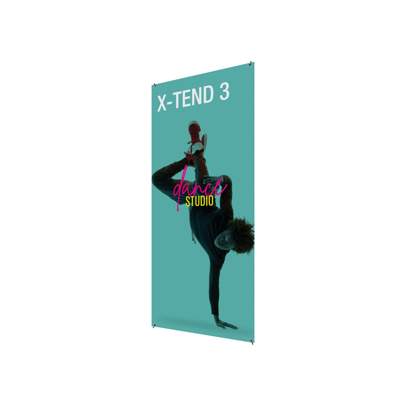 X-TEND 3 Spring Back Banner Stand