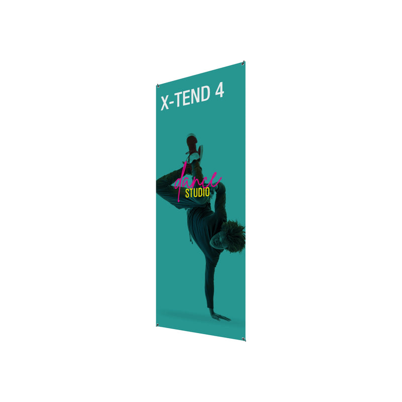 X-TEND 4 Spring Back Banner Stand