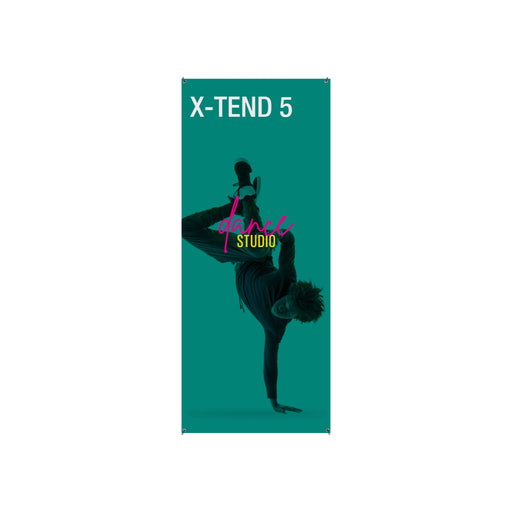 X-TEND 5 Spring Back Banner Stand