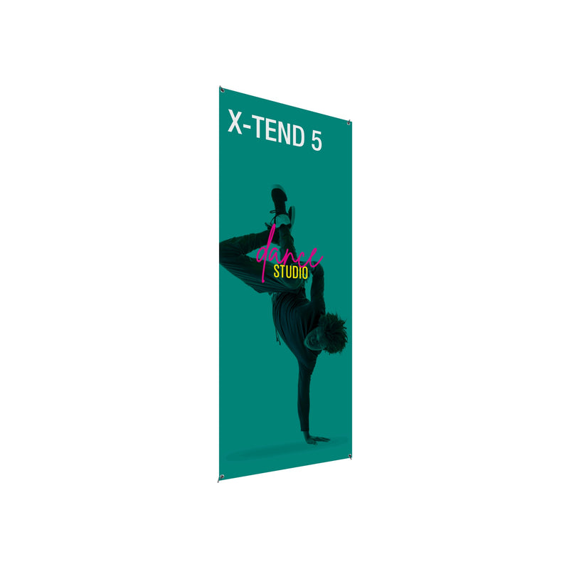 X-TEND 5 Spring Back Banner Stand
