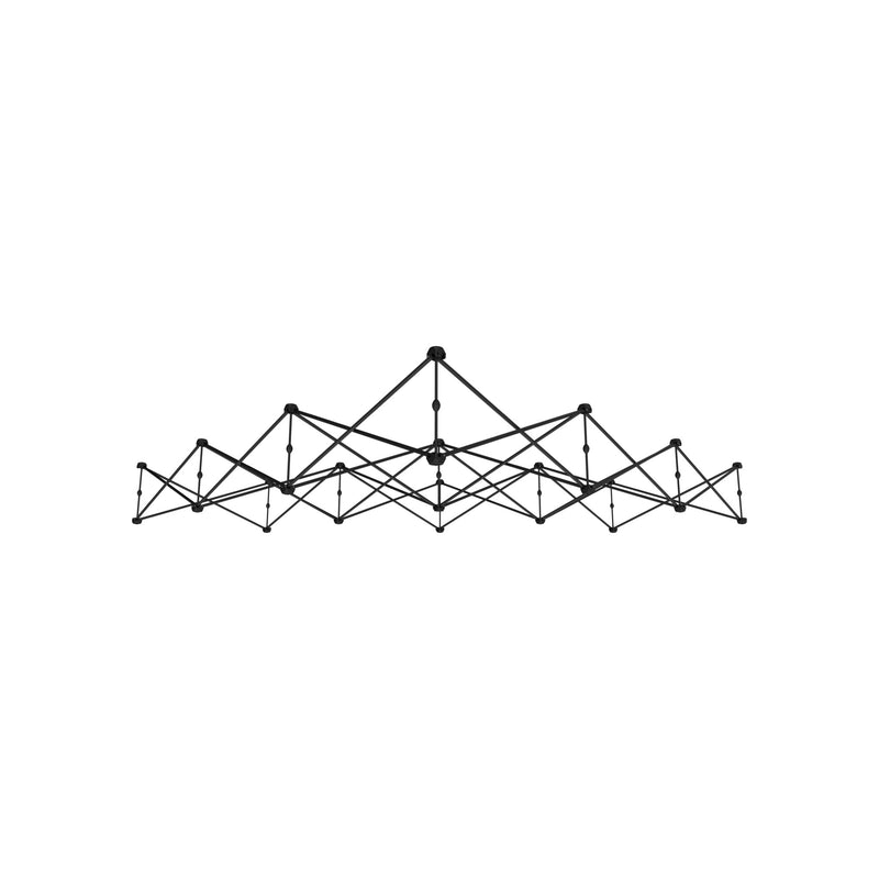 Xclaim 10ft 6 Quad Pyramid Fabric Popup Display Kit 02