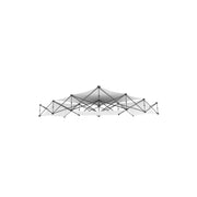 Xclaim 10ft 6 Quad Pyramid Fabric Popup Display Kit 02