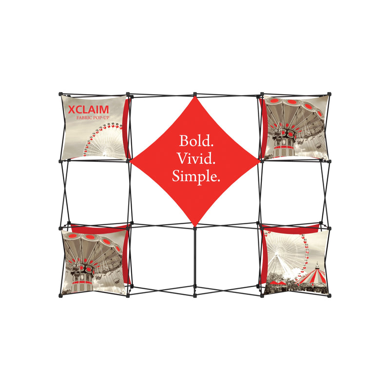 Xclaim 10ft Fabric Popup Display Kit 02