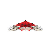 Xclaim 14ft 10 Quad Pyramid Fabric Popup Display Kit 01
