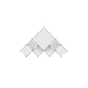 Xclaim 14ft 10 Quad Pyramid Fabric Popup Display Kit 03