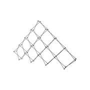 Xclaim 14ft 10 Quad Pyramid Fabric Popup Display Kit 01