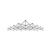 Xclaim 14ft 10 Quad Pyramid Fabric Popup Display Kit 01