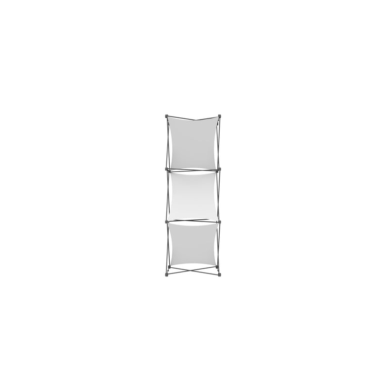 Xclaim 2.5ft Fabric Popup Display Kit 01