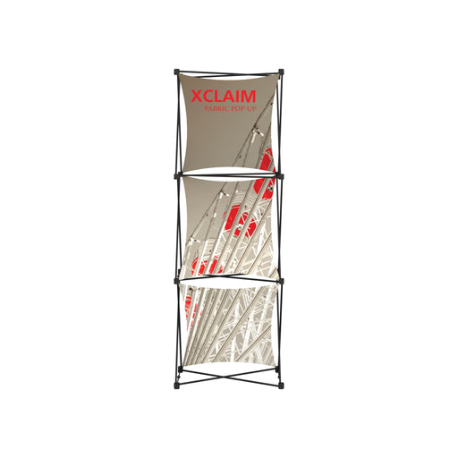 Xclaim 2.5ft Fabric Popup Display Kit 01