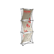 Xclaim 2.5ft Fabric Popup Display Kit 01