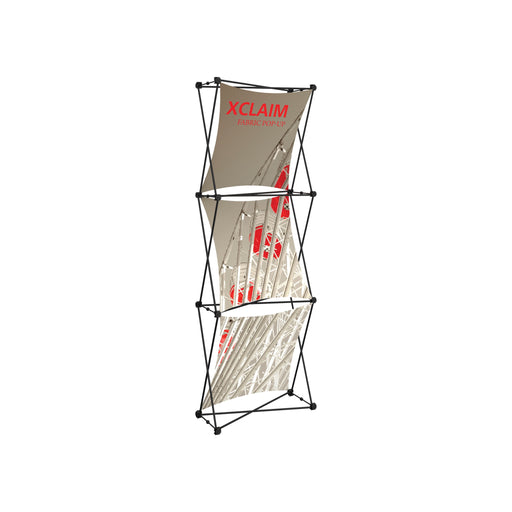 Xclaim 2.5ft Fabric Popup Display Kit 01