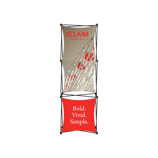 Xclaim 2.5ft Fabric Popup Display Kit 02