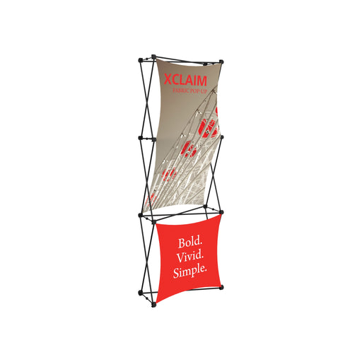 Xclaim 2.5ft Fabric Popup Display Kit 02