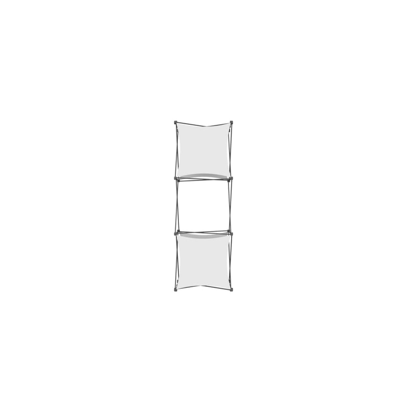 Xclaim 2.5ft Fabric Popup Display Kit 03