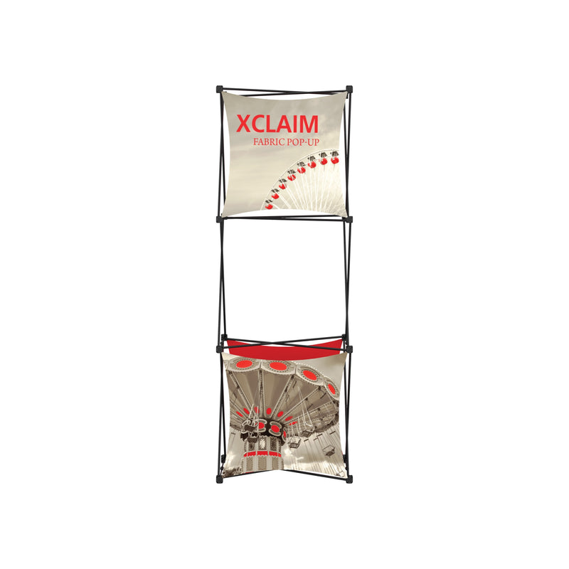 Xclaim 2.5ft Fabric Popup Display Kit 03