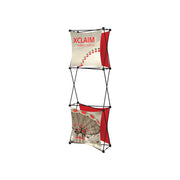 Xclaim 2.5ft Fabric Popup Display Kit 03